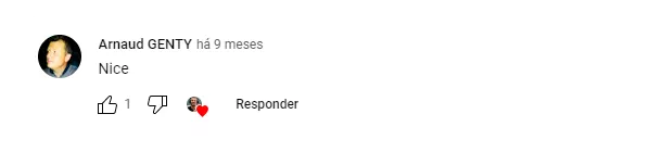 Depoimento de aluno