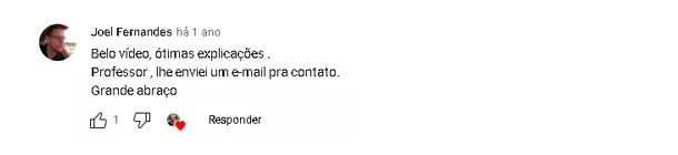 Depoimento de aluno